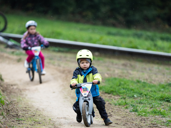 DĚTSKÉ ZÁVODY V BIKEPARKU