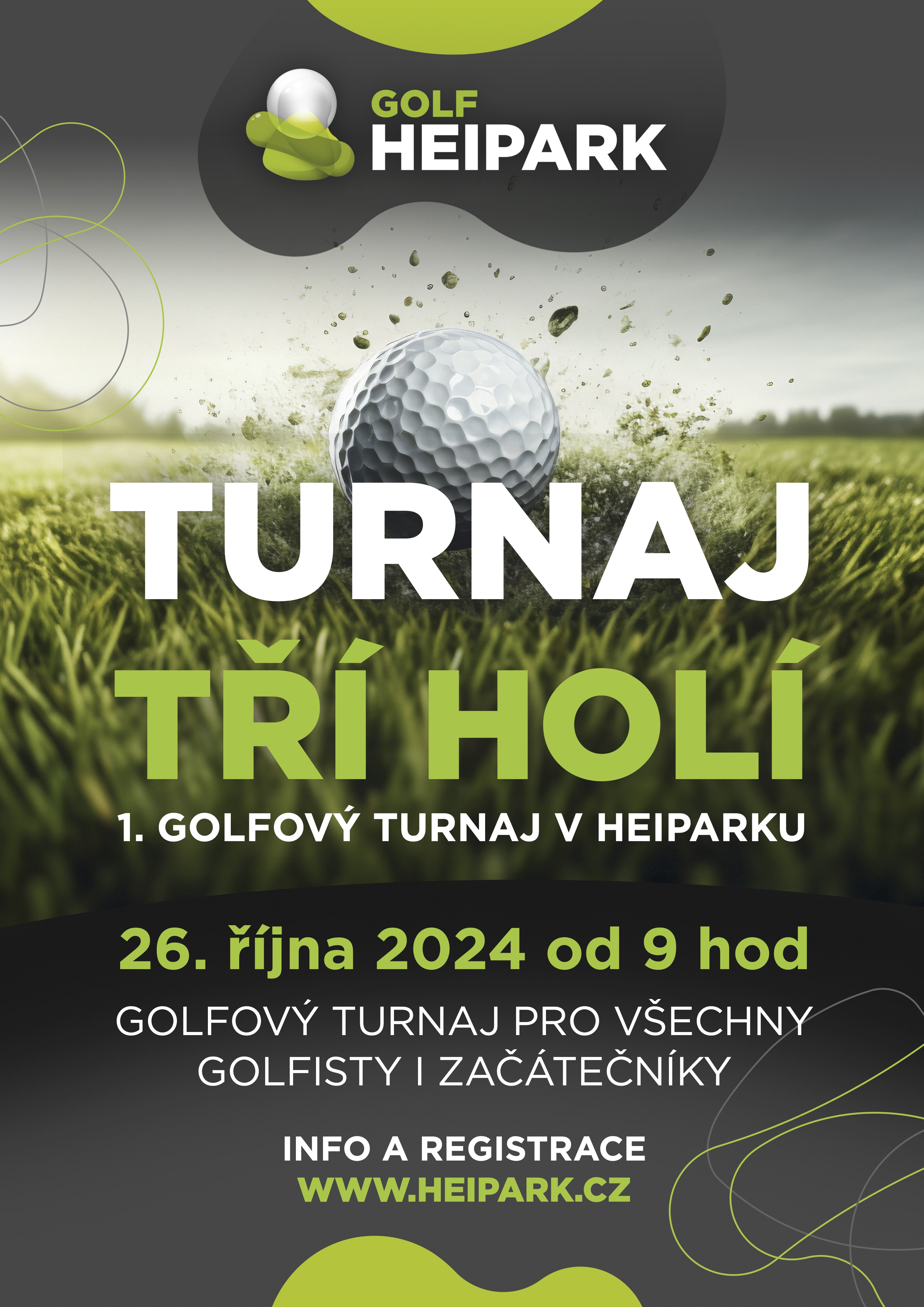 PRVNÍ GOLF TURNAJ